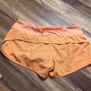 Rare! Lululemon Speed Up Short Size 6
